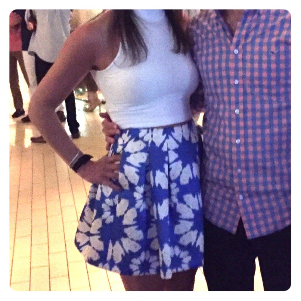 Alice and Olivia high waist skirt